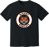 Biggby Bobcats Heavyweight Ring Spun Tee