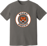 Biggby Bobcats Heavyweight Ring Spun Tee