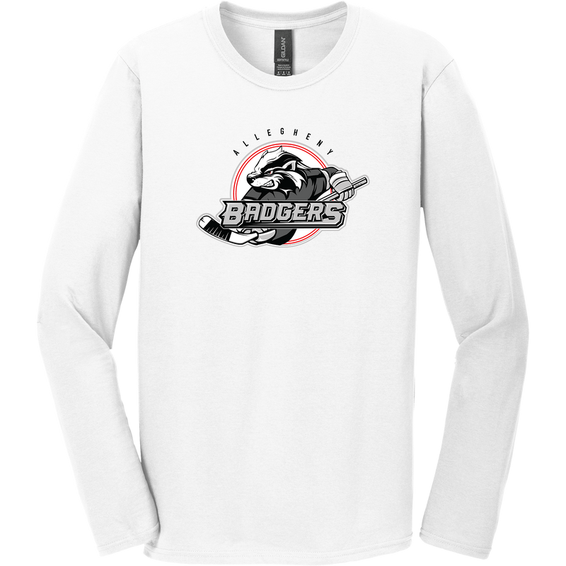 Allegheny Badgers Softstyle Long Sleeve T-Shirt