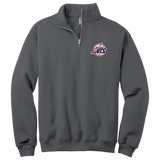 Metro Jr. Jets NuBlend 1/4-Zip Cadet Collar Sweatshirt