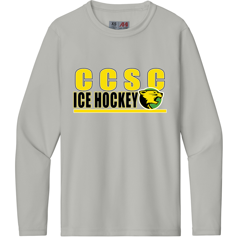 Chester County Youth Cooling Performance Long Sleeve Tee