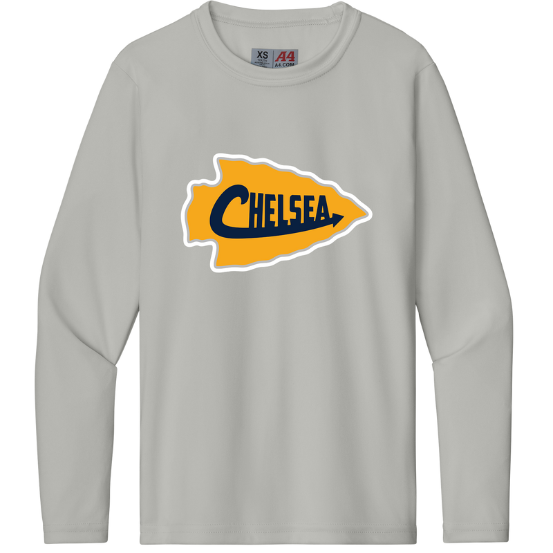 Chelsea Chiefs Youth Cooling Performance Long Sleeve Tee