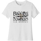 Biggby Bombers Women's Relaxed Jersey Short Sleeve Tee