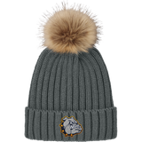 Chelsea Bulldogs Faux Fur Pom Beanie