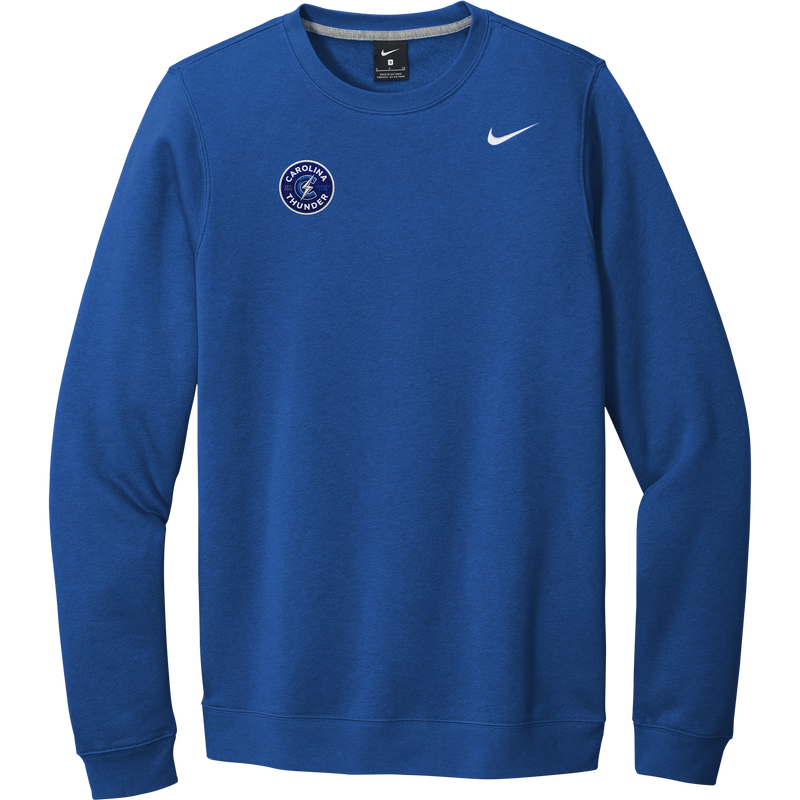 Carolina Thunder Nike Club Fleece Crew
