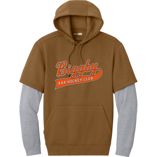 Biggby Coffee AAA Tough Fleece Layered Hoodie