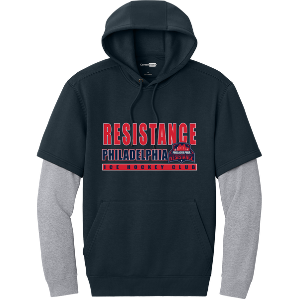Philadelphia Resistance Tough Fleece Layered Hoodie