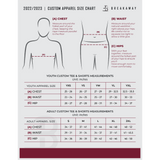 SOMD Lady Sabres Adult Sublimated Retro Hoodie