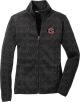 Palmyra Black Knights Ladies Sweater Fleece Jacket