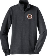 Biggby Bobcats Ladies 1/4-Zip Sweatshirt