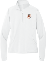 Biggby Bobcats Ladies Sport-Wick Stretch 1/4-Zip Pullover