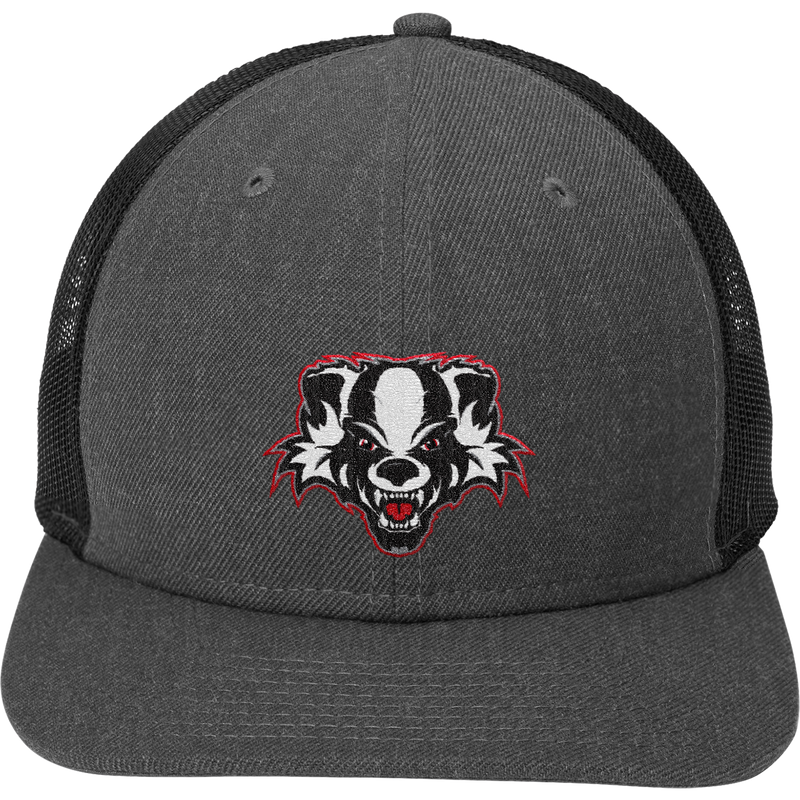 Scary Badgers New Era Snapback Low Profile Trucker Cap