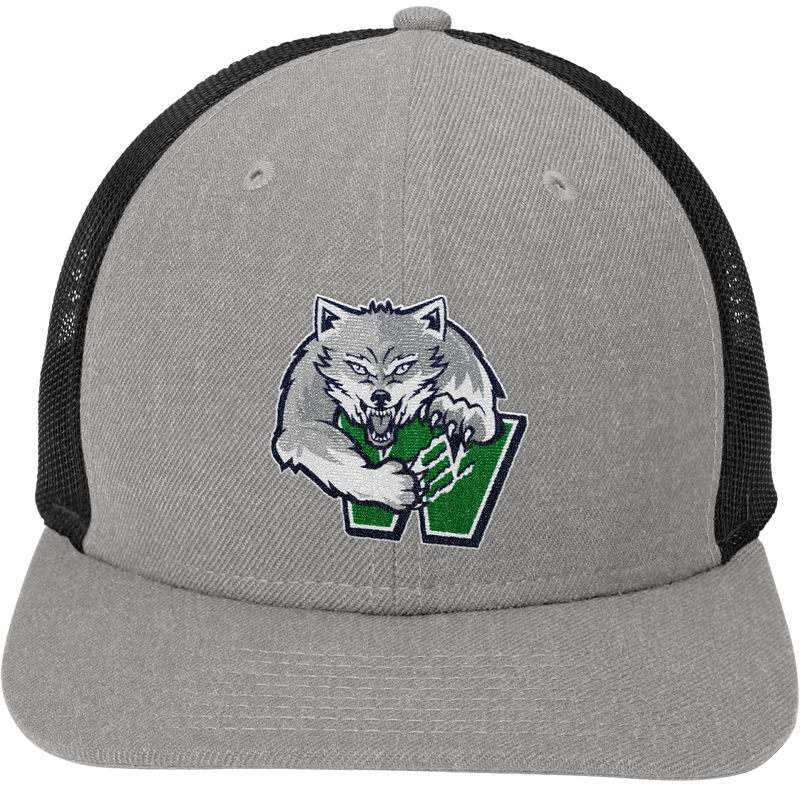 Woodbridge Wolfpack New Era Snapback Low Profile Trucker Cap