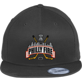 Philly Fire New Era Flat Bill Snapback Cap