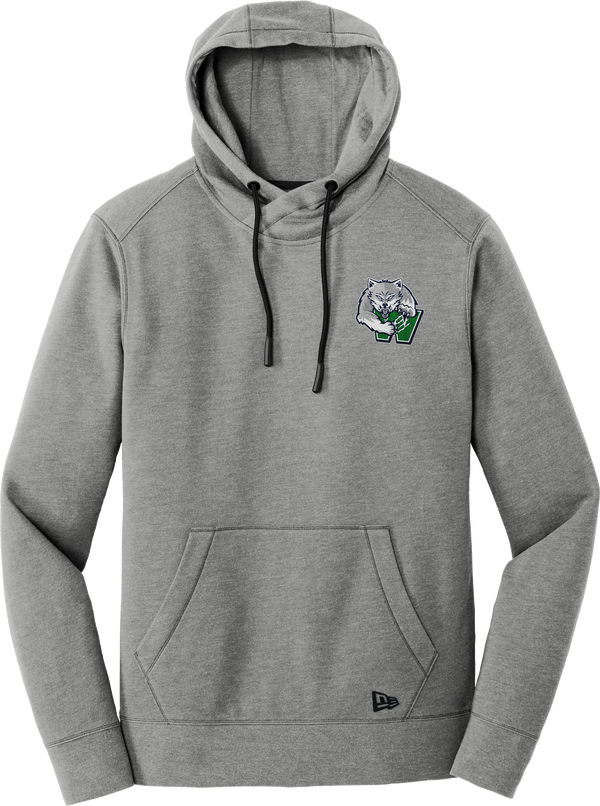 Woodbridge Wolfpack New Era Tri-Blend Fleece Pullover Hoodie