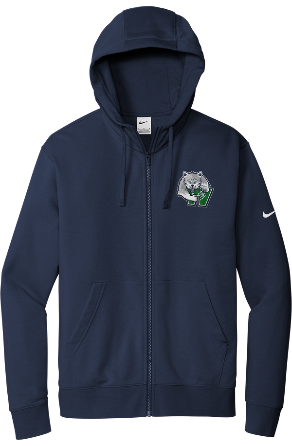 Woodbridge Wolfpack Nike Club Fleece Sleeve Swoosh Full-Zip Hoodie