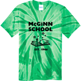 McGinn Elementary Youth 'Book' Tie-Dye Tee