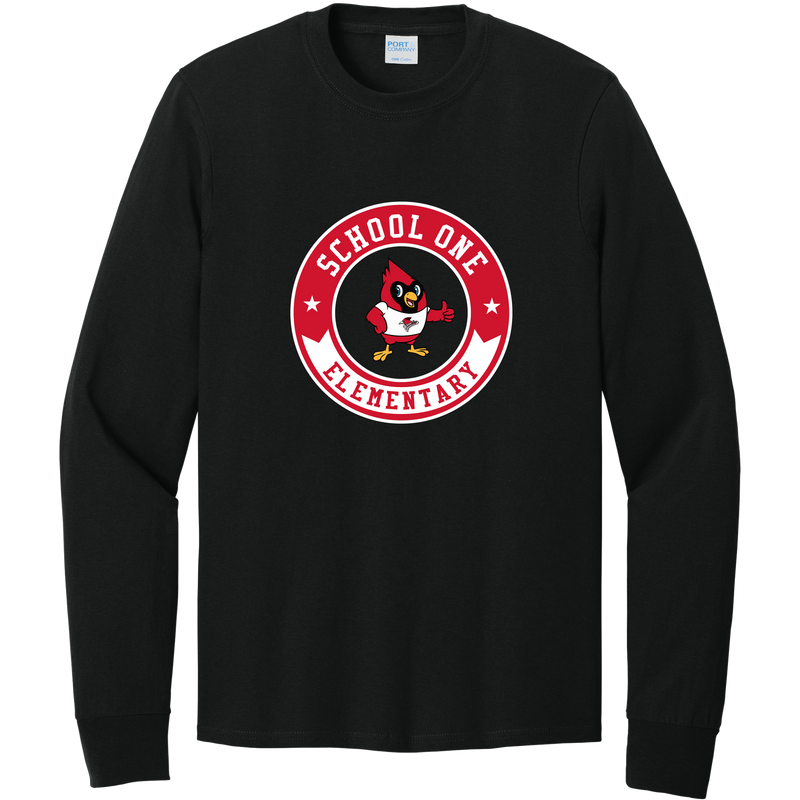 School One Elementary Long Sleeve Core Cotton Tee