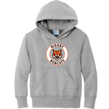 Biggby Bobcats Youth Core Fleece Pullover Hooded Sweatshirt