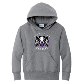 Lady Badgers Youth Core Fleece Pullover Hooded Sweatshirt