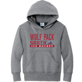 CT Wolfpack South Youth Core Fleece Pullover Hooded Sweatshirt