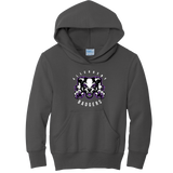 Lady Badgers Youth Core Fleece Pullover Hooded Sweatshirt