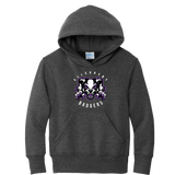 Lady Badgers Youth Core Fleece Pullover Hooded Sweatshirt